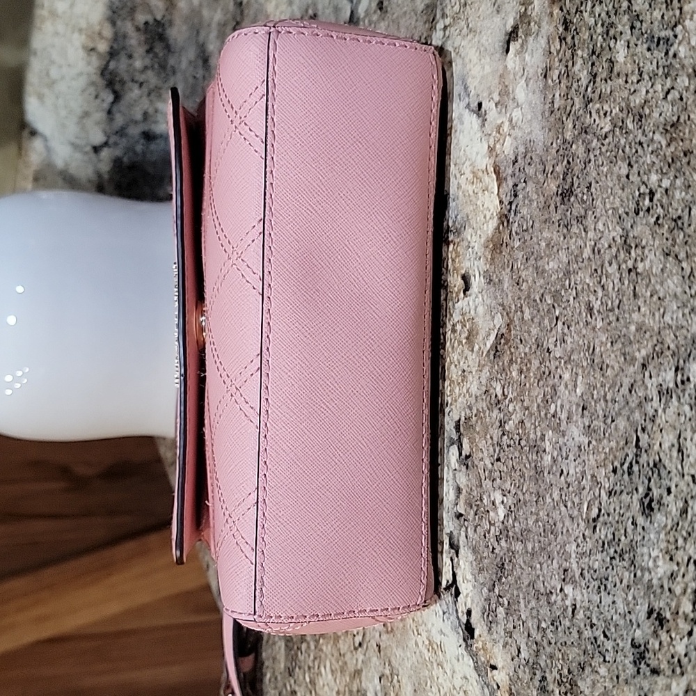Michael Kors EUC Ava Cross Stitch Mini Crossbody pink Bag - Picture 14 of 14